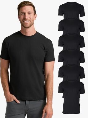 True Classic men’s 6-pack t-shirt bundle